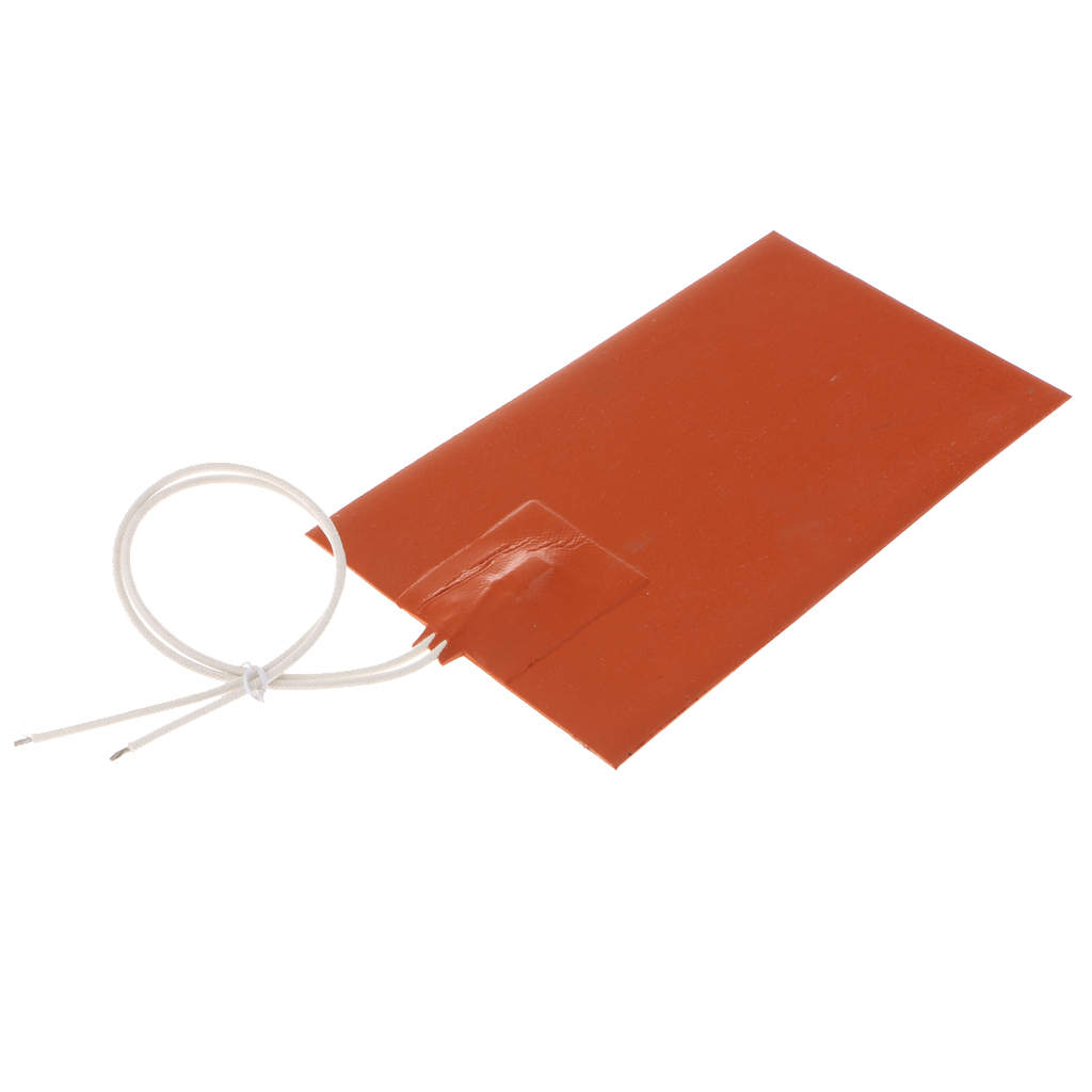 9''x5'' Water Holding Tank Heater Pad with Automatic Thermostat Control for RV Camper Trailer 12V DC, Silicone