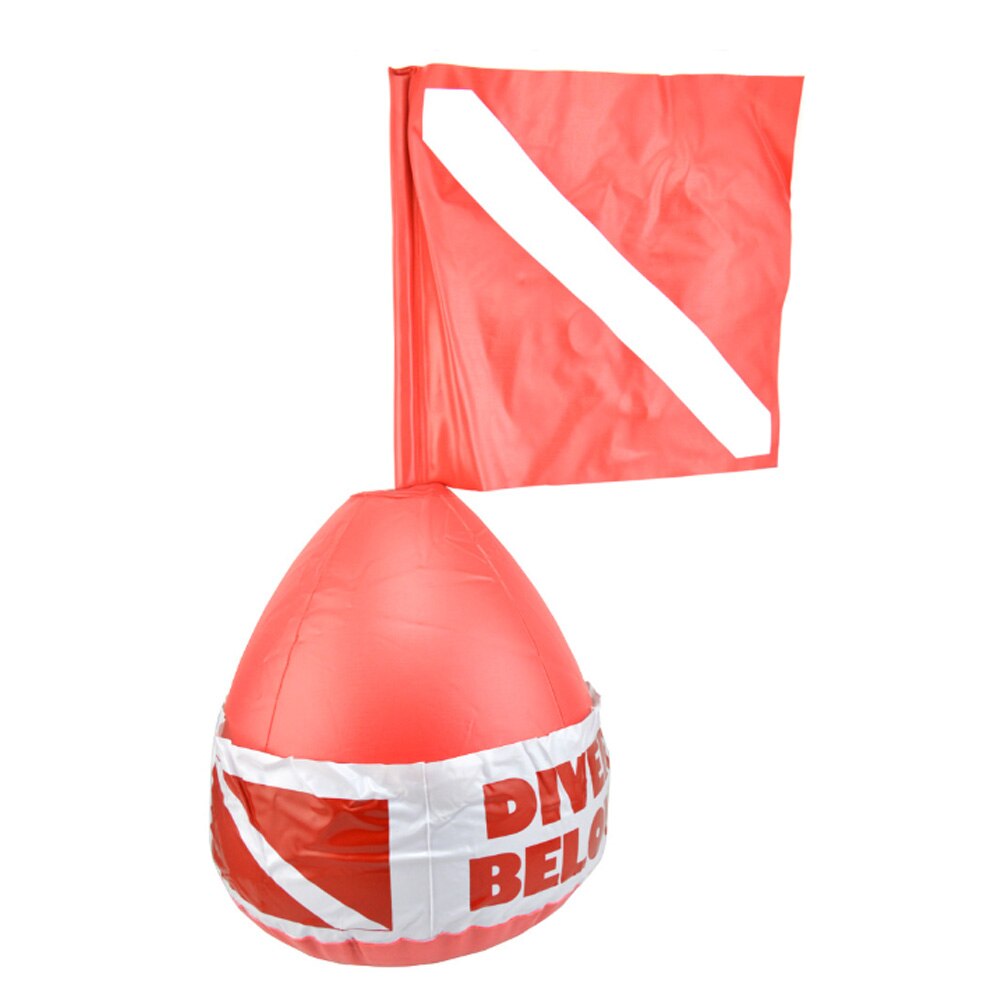 Dykning uppblåsbar signal flytare snorkel dyk dyk dyk yta markör uppblåsbar dyk flagga skylt signal boj