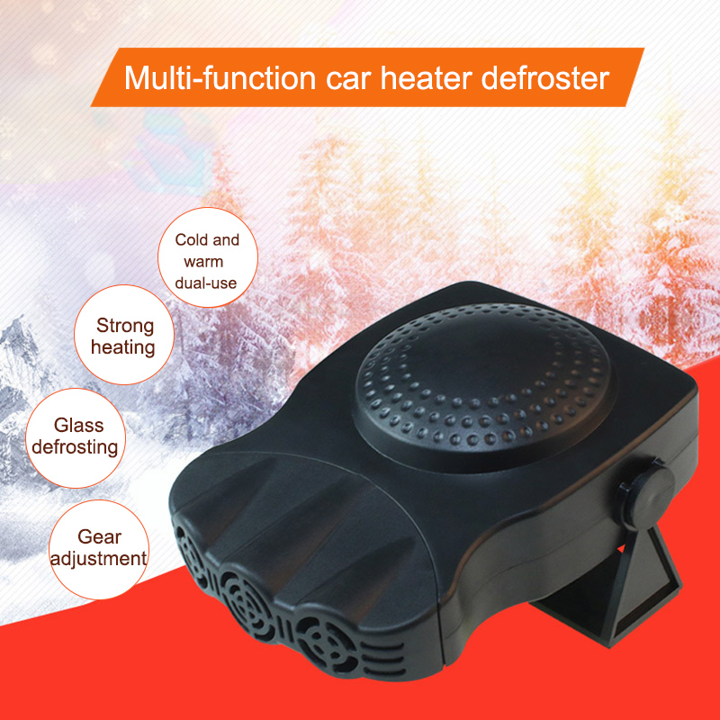 Defrost Defog Mini Car Heater Electric Fan Windshield Windows Glass Heated Device NR