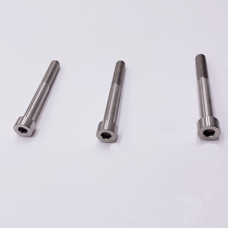 1 Pcs M8x70 Titanium Legering Hollow Fiets Headset Cap Bolt Voor Brompton Fiets Bmx Stuurpen Schroef Fiets Onderdelen