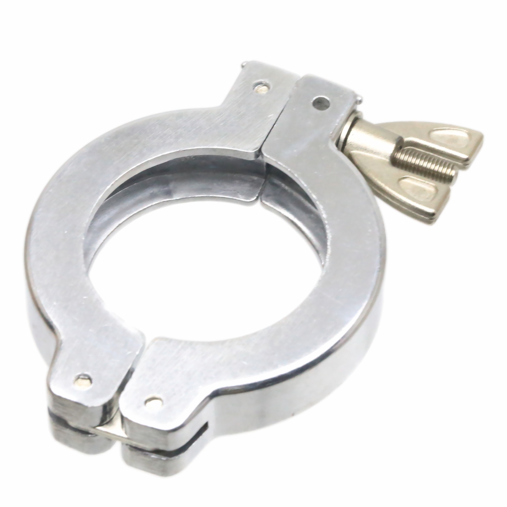 ISO-KF40 NW/KF-40 Hinge wing-Nut Clamps Aluminum Vacuum Flange Fitting (No Centering & O-Ring)