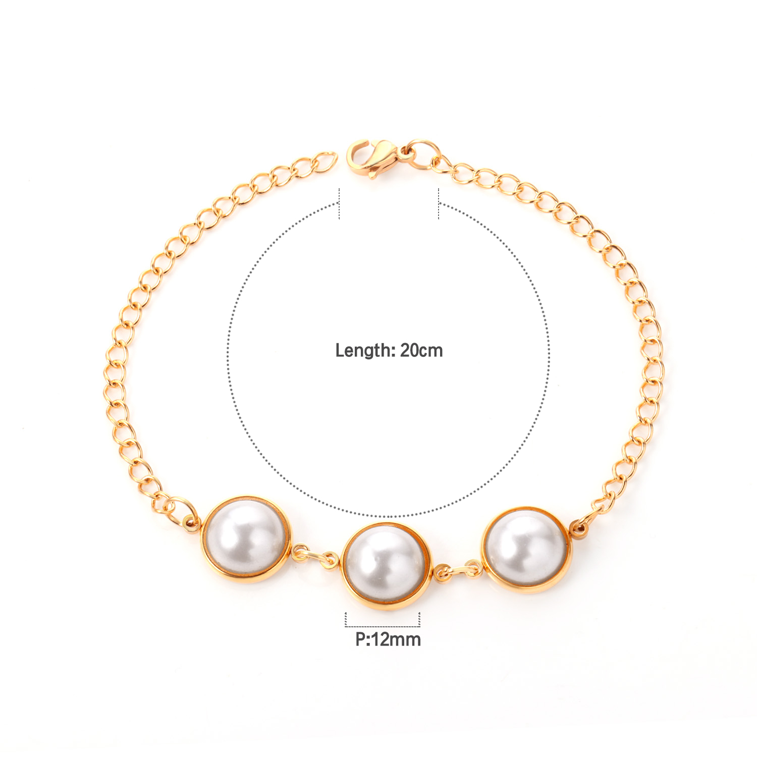 Luxukisskids Elegante Fee Dames Armbanden Wit Imitatie Pearl Bead Armband Voor Vrouw Sieraden Op Pols Esthetische Party Decor: Groene Dragonly