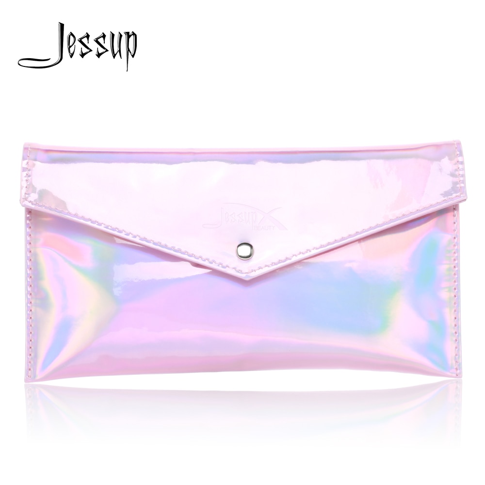 Jessup Roze Cosmetische Tas Set Voor Make-Up Accessoires Vrouwen Tassen Make Up Gereedschap Reizen Beauty Case CB003