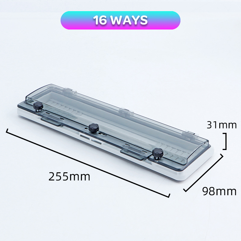 Transparent IP67 Waterproof Protective Window Cover Circuit Breaker Switch Box Protection Electric Junction Box Panel Cover: 16-Way