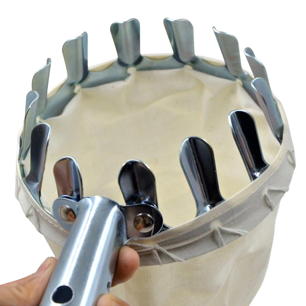 Recolector de frutas de Metal, de alta altitud dispositivo portátil de recolección de frutas, herramientas de Hardware de jardín agrícola