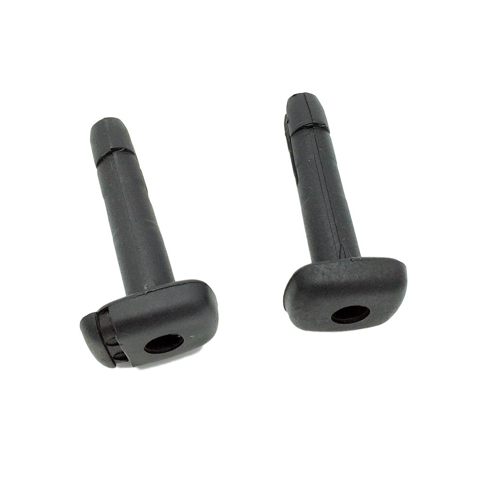 Front Seat Head Rest Headrest Post Guide Inserts: black