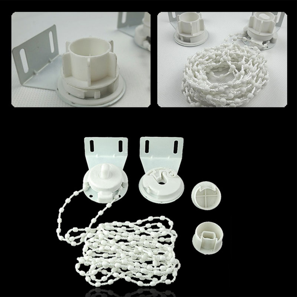 Eco-Friendly Metal Roller Blind Fittings Brackets Heavy Duty Replacable Curtain Accessories Standard Roller Blinds Home Textile
