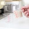 160ml Graduated Rice Measuring Cup Transparent Kitchen Supplies for Baking Beaker Rice Measuring Tools Cooking Aid