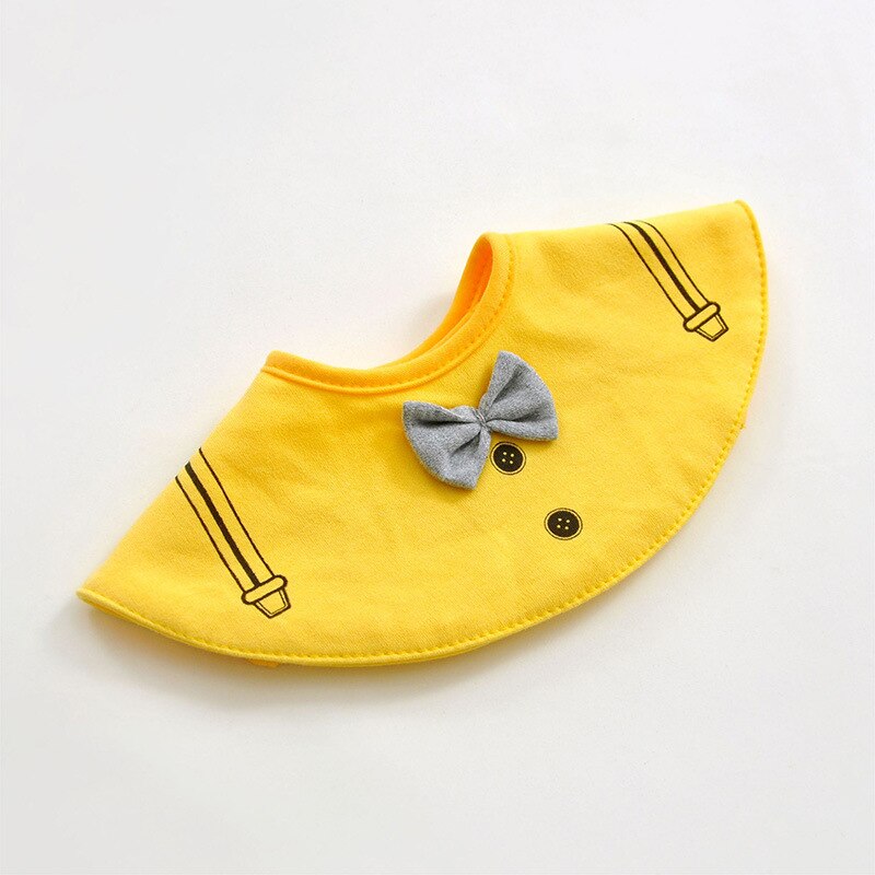 Slabbers Gentleman Tie Bandana Bib Katoen Zacht 360 Graden Ronde Waterdichte Baby Jongens Meisjes Burp Doeken Feeding Accessoires: 7