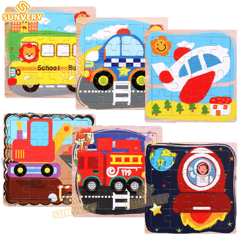 Rompecabezas de madera para niños de 2, 3, 4 y 5 años, juguetes para niños, juego de juguetes educativos para preescolar, rompecabezas de animales para niños y niñas, 9/16: Gris oscuro