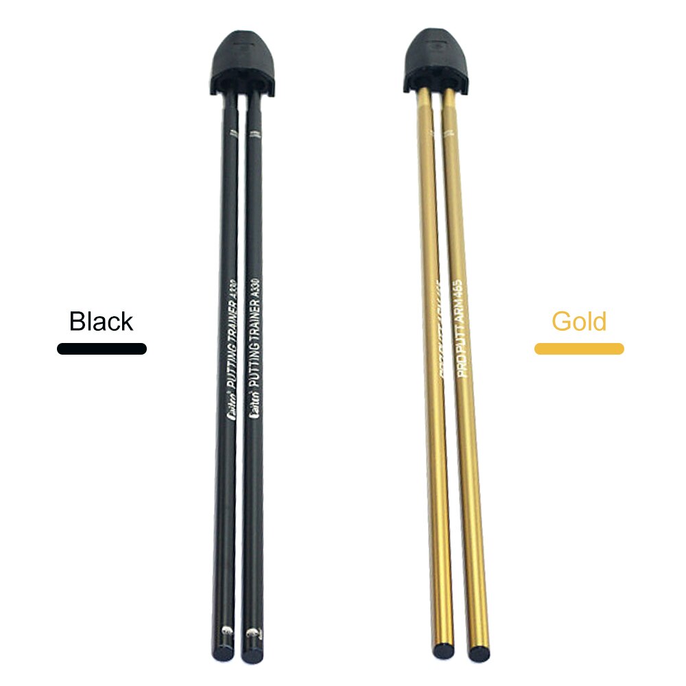 Golf Putting Training Aid-Putter de entrenamiento de Golf se adhiere a la mayoría de los correctores de Swing de Golf de eje de Putter