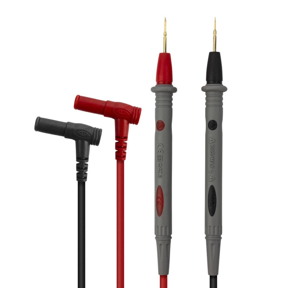 Digital Multimeter Lead Probe Test Cord Practical Multi Wire 1000V 20A Ammeter Strong Toughness Electric Meter Test Pen