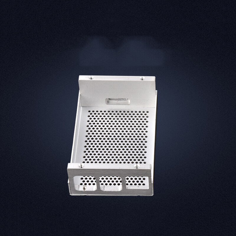 Metal Enclosure Raspberry Pi 3 Aluminum Case for RPI 3 Model B Compatible with Raspberry Pi 3 Model B+ Black Silver Case