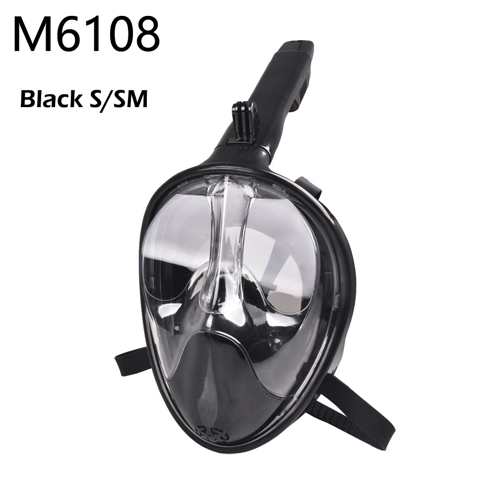 Full Face Snorkeling Mask Set Diving Underwater Swimming Training Scuba Mergulho Snorkeling Mask For Gopro Camera