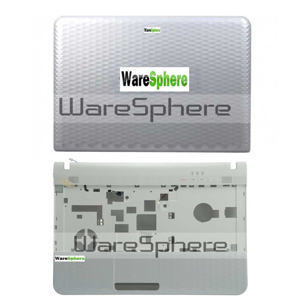 Original Top Cover for Sony Vaio VPCEG 60.4MP10.036 Upper Case Back Cover 42.4MP10.033 60.4MP14.034 Rear Lid White