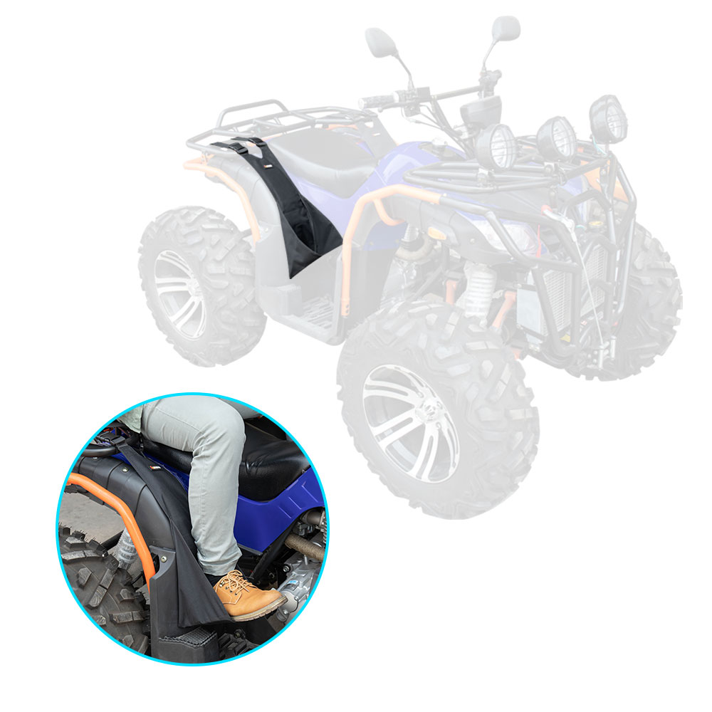 Universal KEMIMOTO ATV Footrest Rear Passenger Foot Pegs for Polaris Sportsman 400 450 500 800 850 For Can-am Outlander