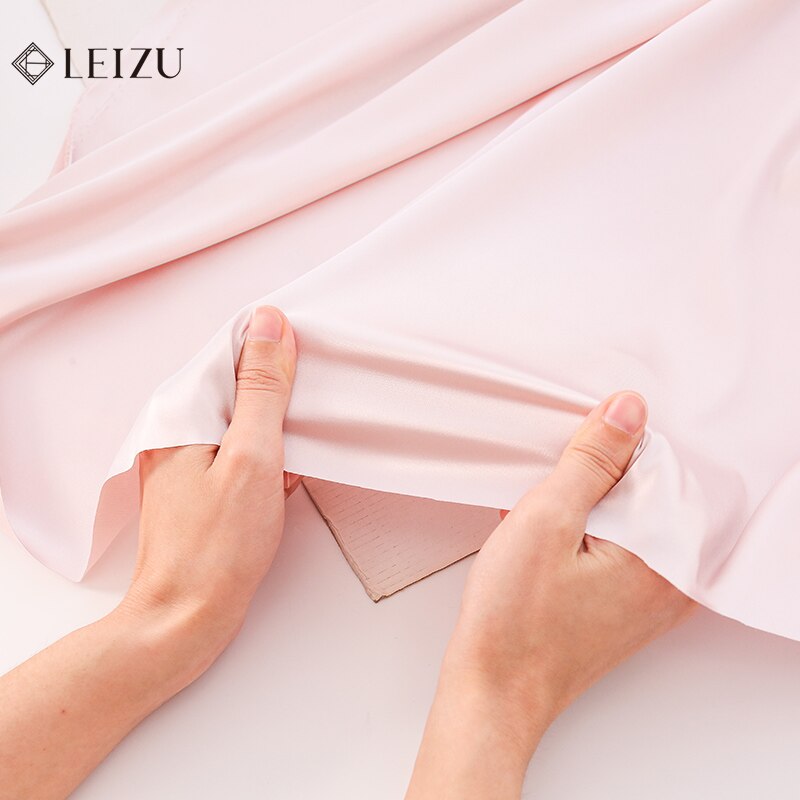 Tela satinada brillante para costura, tejido de poliéster de buena Spandex, Color sólido para coser vestidos de novia, ropa de , 50x125cm, TJ018