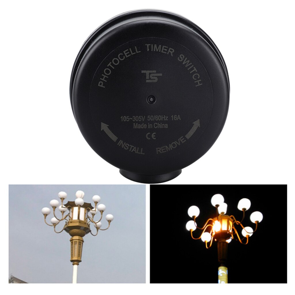 Rainproof Light Control Switch Photo Control Switch Automatic on off Photocell Street Light Sensor Switch