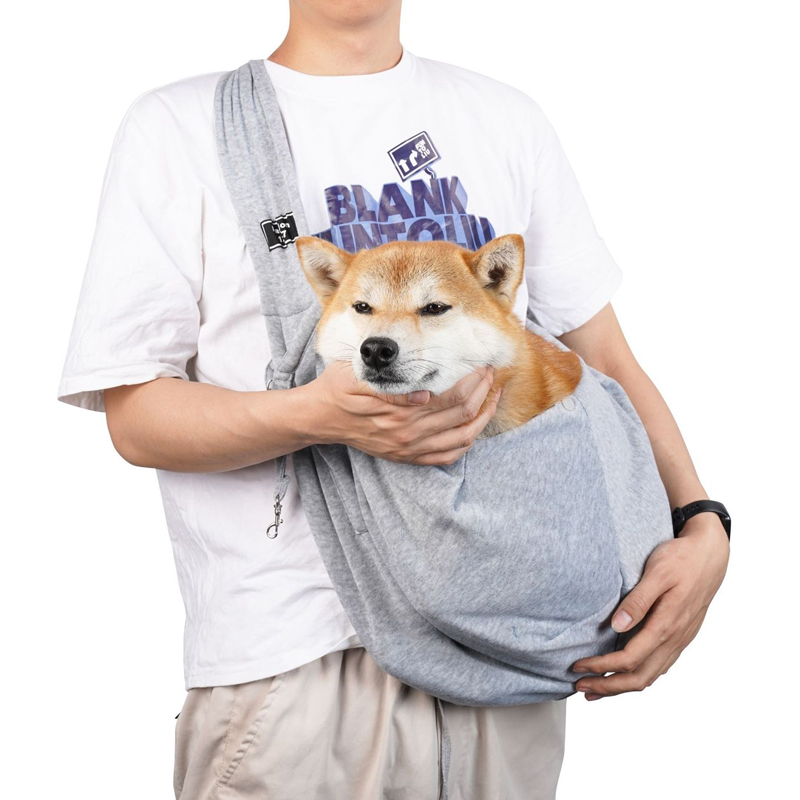 Valpsele med säkerhetssele, handsfree hundsele med förvaringsväska, perfekt för resor, utomhusbruk för husdjur: Lök grön