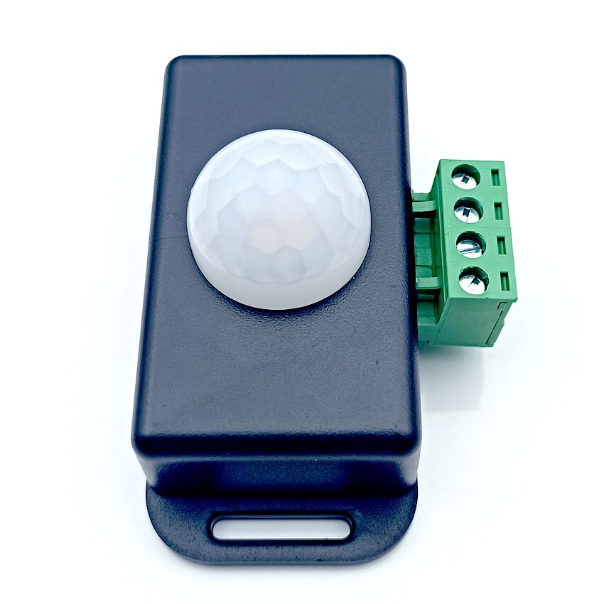 12V 24V Mini PIR Motion Sensor Detector Switch for LED Strip Ruban Light Tape SMD 5050 3528 Infrared Detection 6A 12 Volt 24Volt