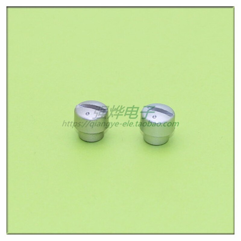10 styk 11*10.5mm sandblæsningsknophætte potentiometerknop blomsterskaft indvendigt hul 6mm justeringsknap