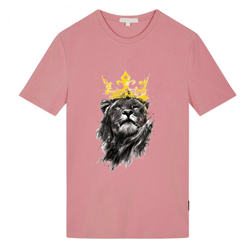 Termiska klistermärken för kläder stryk på lejon djurlappar värmeöverföring på kläder krondjur t-shirt klistermärken