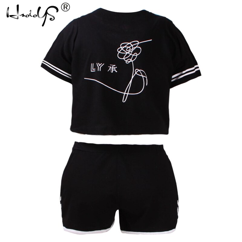 Stijl pyjamasets met blote navel voor dames, tweedelige pyjamasets, zomernachtkleding, top met korte mouwen en shorts, thuiskleding