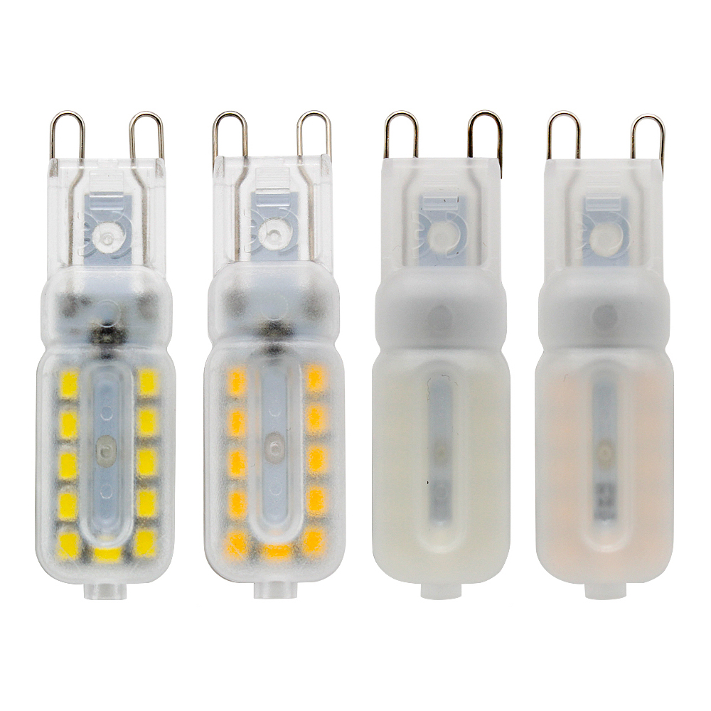 10 stücke Mini G9 LED Mais Lichter 3W 5W 2835 SMD Lampada 220V 240V 14/22 LEDs SMD Dimmbare LED Lampe Kronleuchter Ersetzen Halogen Lampe