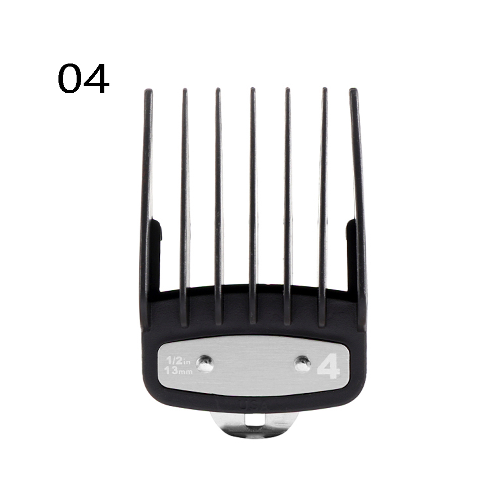 1PC 10Sizes Hair Clipper Limit Comb Guide Attachment Size Salon Barber Replacement Practical Salon Hair Trimmer Attachment: Ivory