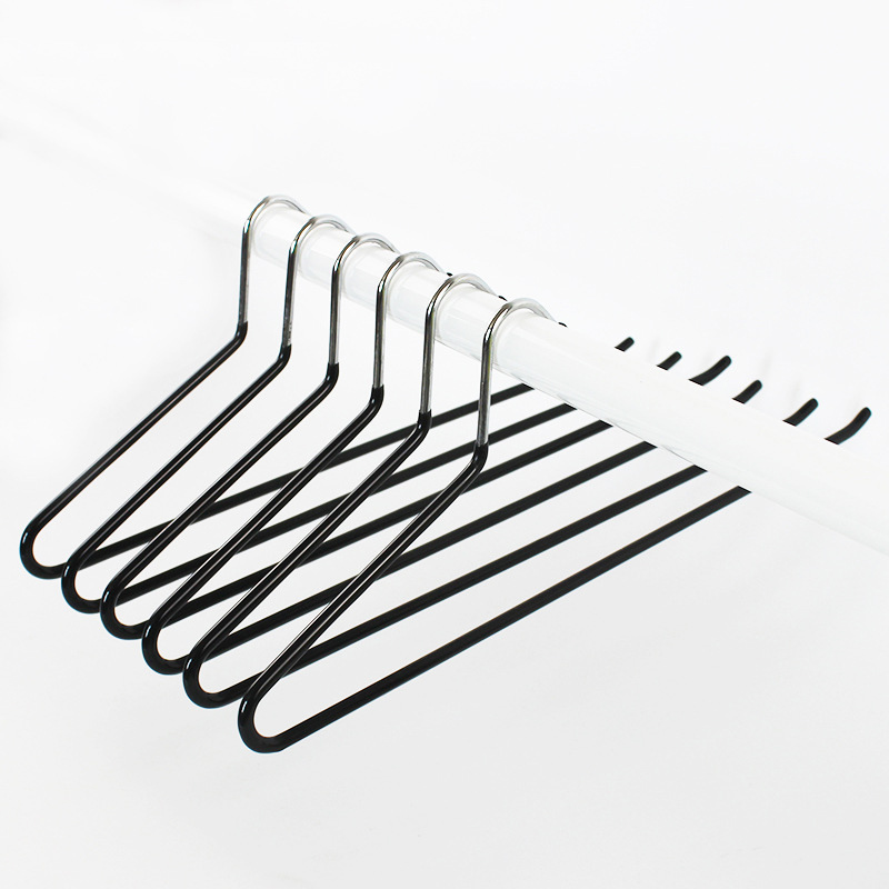 Novel Metal Open-end Non Slip Slacks Pant Hangers Trouser Hangers Organizers Set