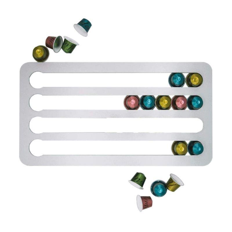 Support mural en aluminium pour rangement de capsules Nespresso 24/40, armoire de cuisine, carrelage, Restaurant