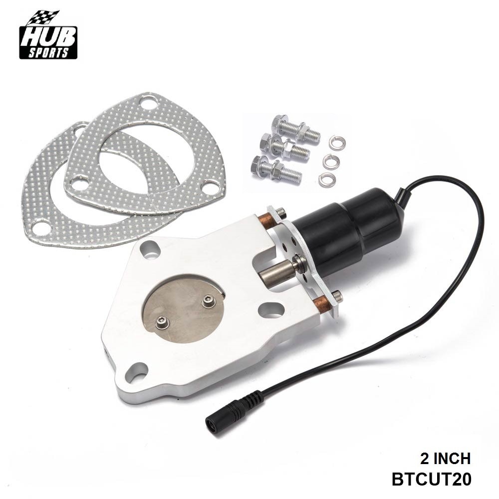 2" Racing Electric Exhaust Cutout Valves Contorl Motor Kit For Toyota MR2 MK1 AW11 Chassis 1984-89 MT HU-BTCUT20