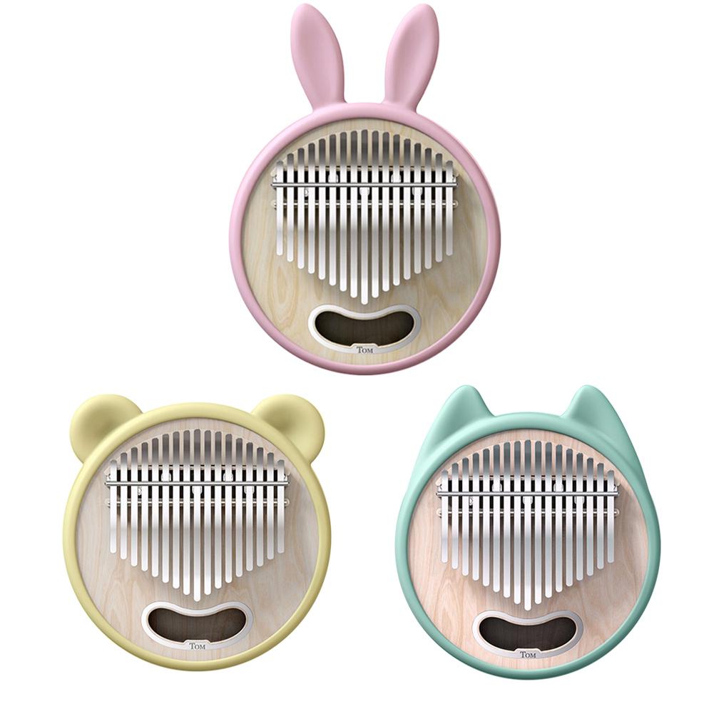 Nalu TK-C1 Kalimba 17 Keys Cartoon Thumb Piano for Performance Kids Beginner