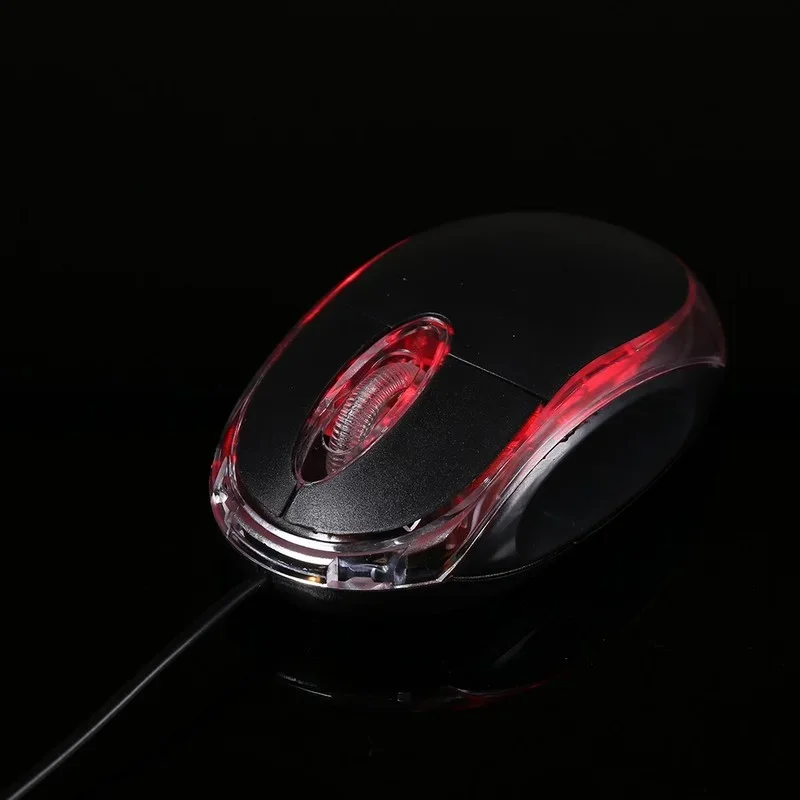 Usb Optische Muis Mini Usb Muis Bedrade 1000 Dpi Optische Led 2 Knoppen Desktop Computer Notebook Universele Muis Kantoor Thuis