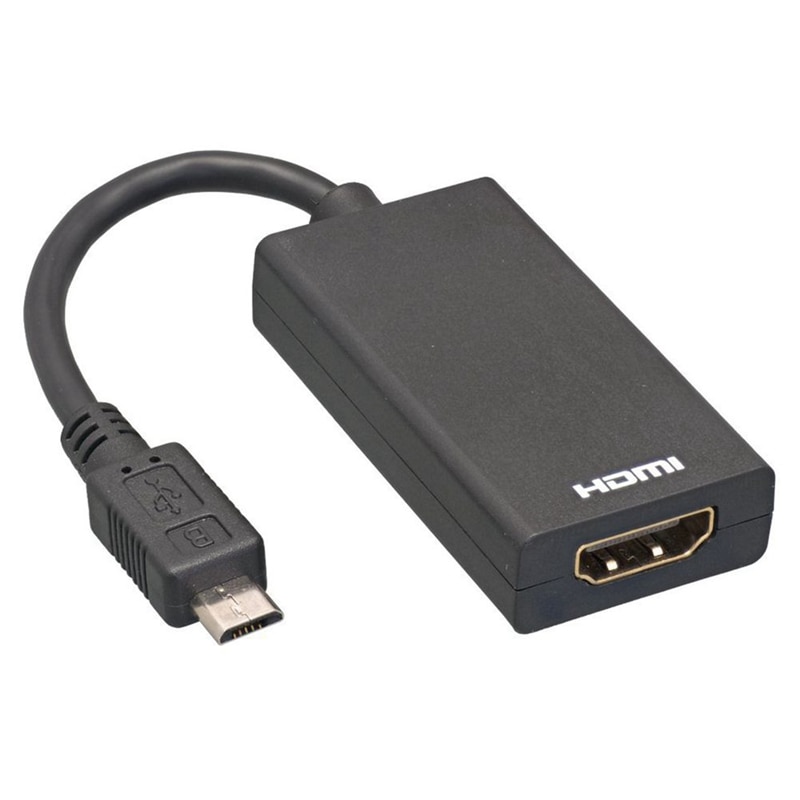 Micro-Usb Naar Hdmi Adapter Voor Tv Monitor 1080P Hd O Kabel En Hdmi Video Converter Voor Samsung huawei Htc Mhl Apparaat: Default Title