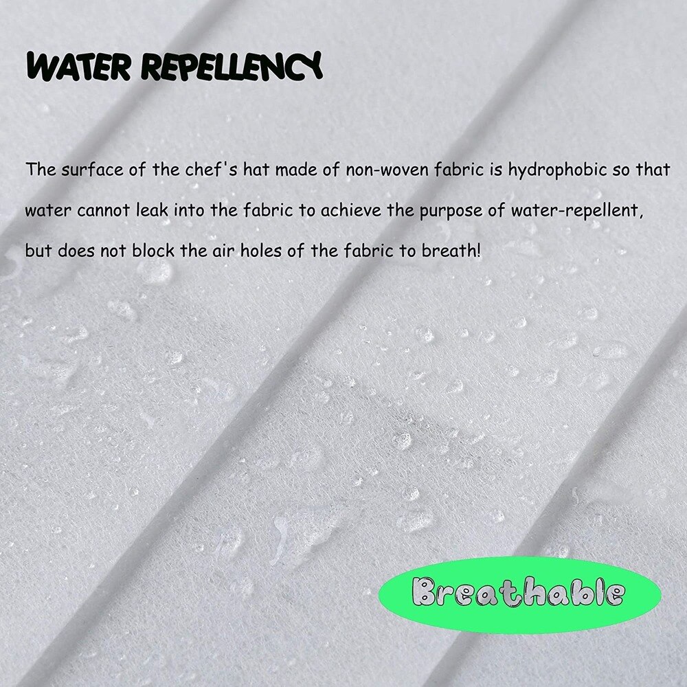 20 Stuks Wegwerp Verstelbare Chef Hoeden Wit Tall Keuken Koken Chef Cap Voor Kinderen Feestartikelen