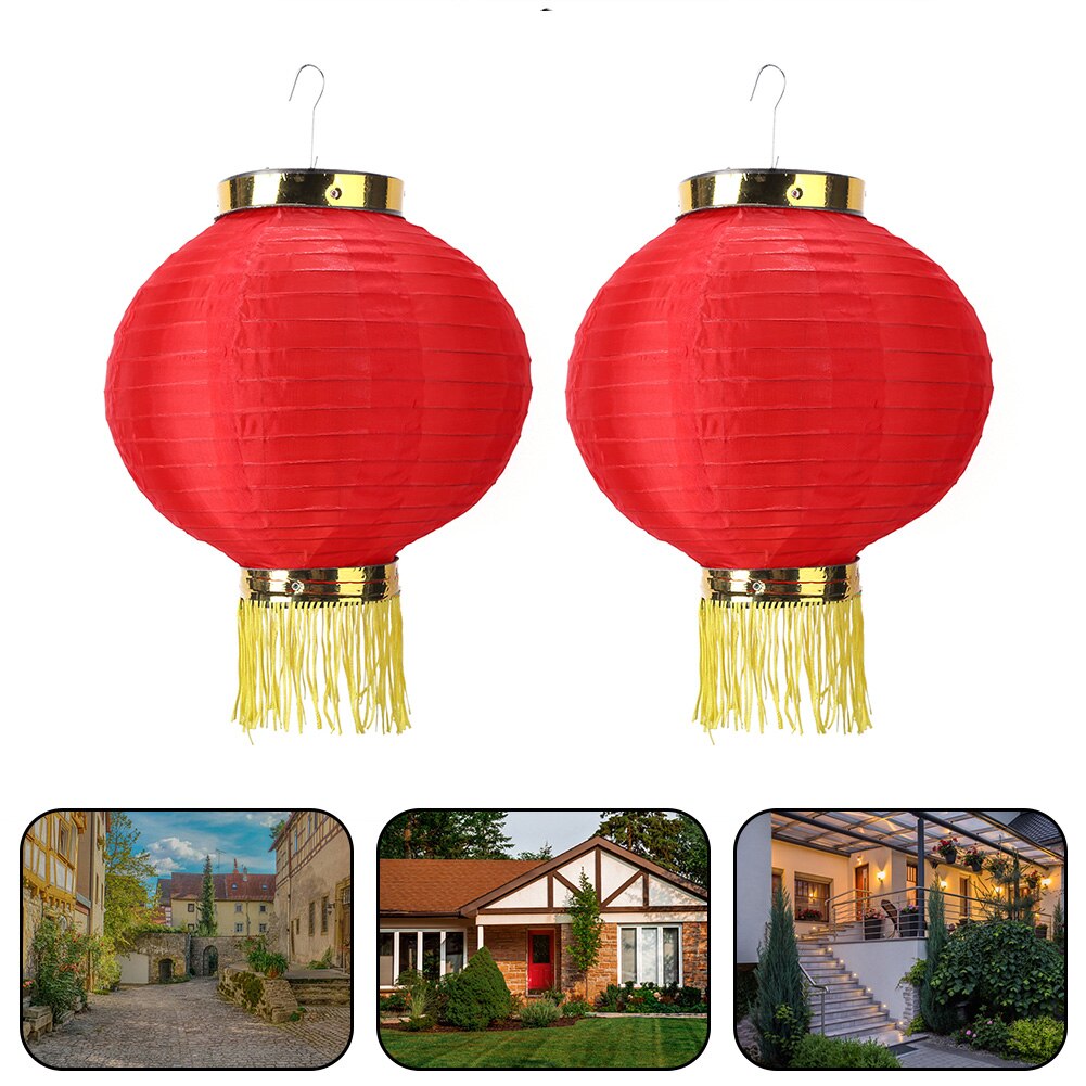 2 Stuks Ronde Lantaarn Chinese Licht Ballen Voor Bruiloft Verjaardag Decor Ambachtelijke Diy Opknoping Lantaarn Jaar Party decor