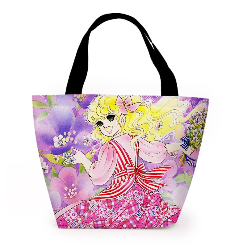 Dame Georgie mittagessen tasche nette Mehrfarbige frauen hand pack thermische frühstück box tragbare picknick reisetasche