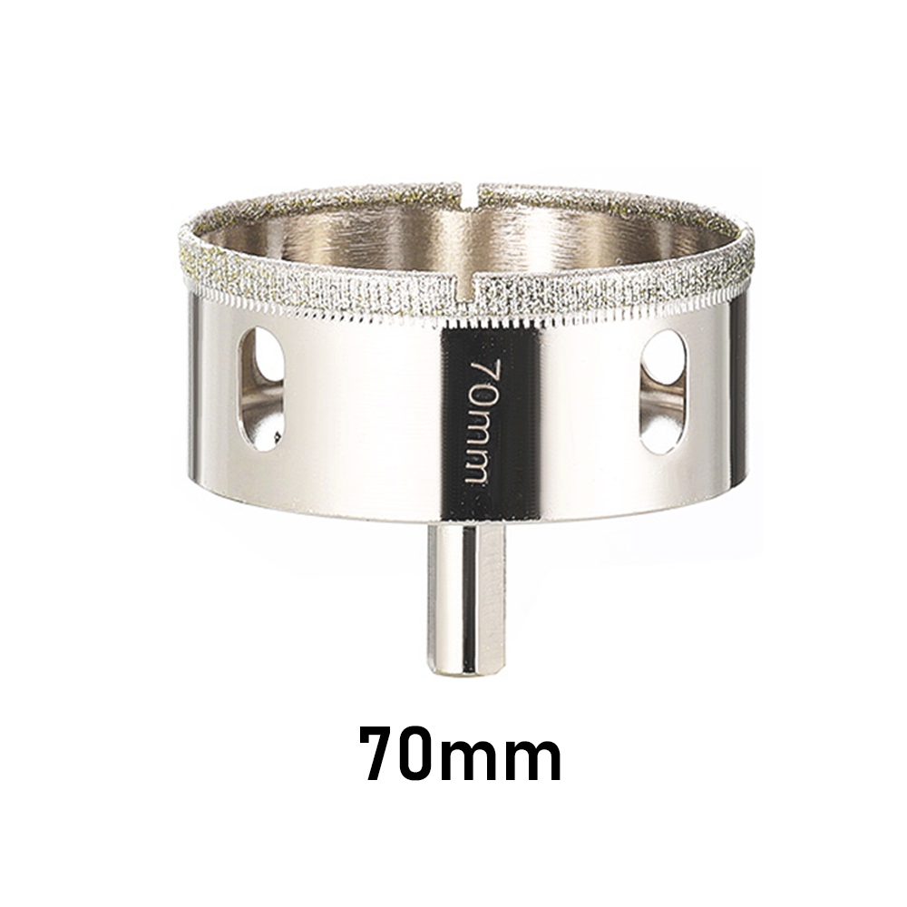 1Pc 3-100mm Sega a tazza per vetro Punte da trapano rivestite diamantate corona di perforazione per utensili elettrici in ceramica di marmo per piastrelle: MULTI