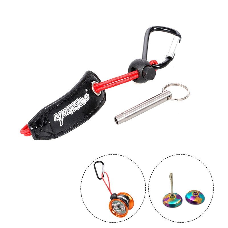 MAGICYOYO Yoyo Tool Set-Belt Clip Yo-Yo Holster+Glove+Bearing Remover For Yo-Yo Players