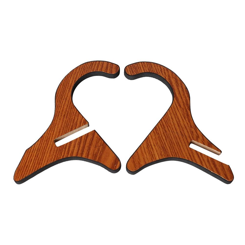 Soporte de madera plegable portátil, estante de exhibición plegable, soporte de exhibición para guitarra, estante de exhibición para Piano de pulgar, accesorio Kalimba: 15.8x7.8x7.8cm