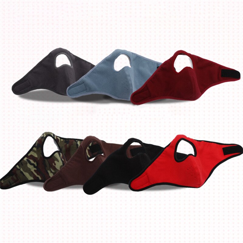 Men And Women Autumn And Winter Outdoor Cycling Mask Heating Thickened Mask Earmuffs Integrated ear-protecting Warm Mask