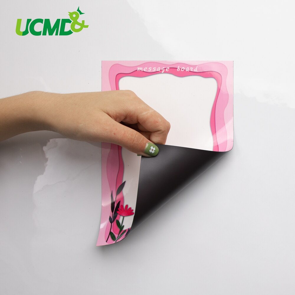 Magnetic Whiteboard Sticker Fridge Magnets Office Dry Wipe White Board Marker Writing Message Board Remind Memo Pad Home Decor