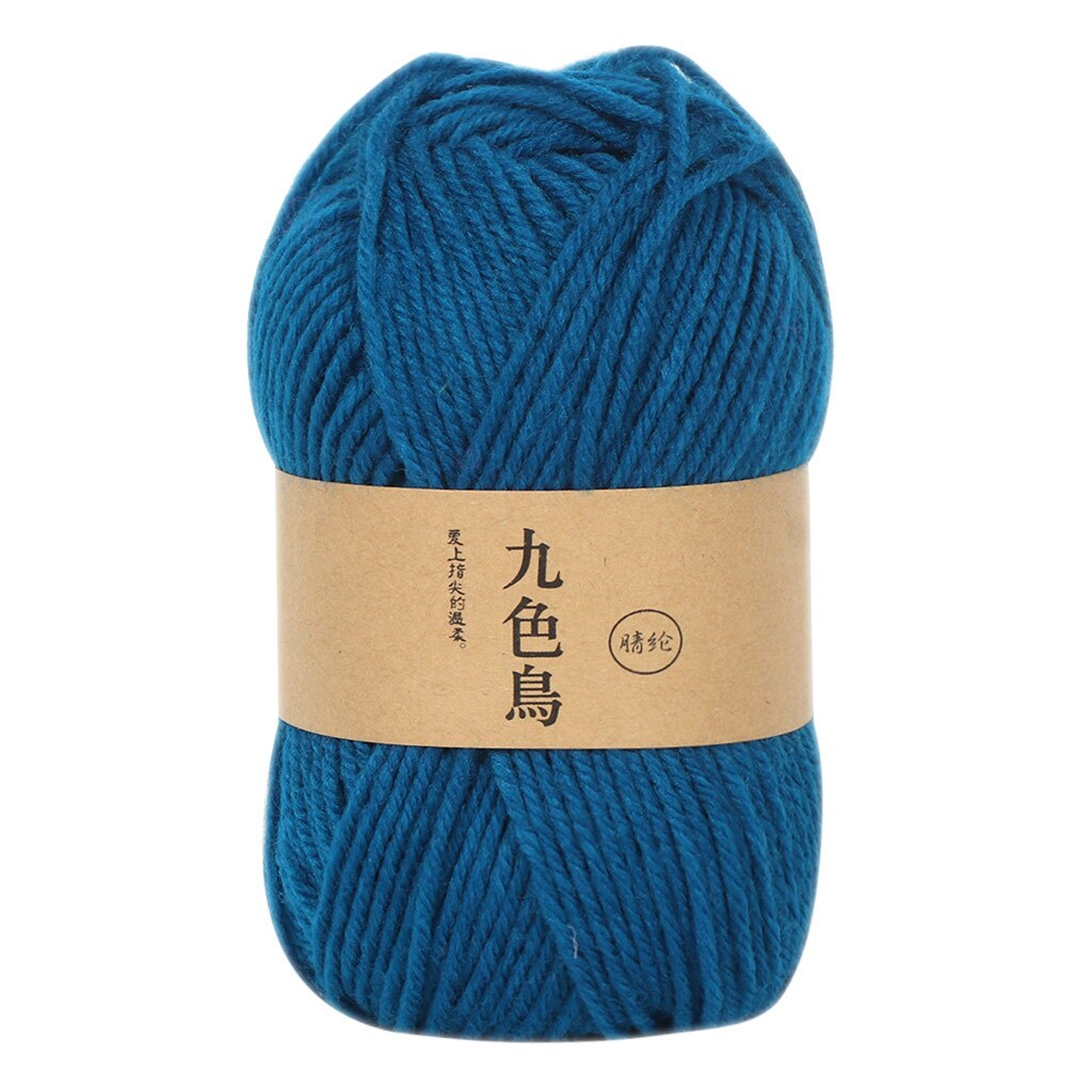 Acrylic Line Crochet Diy Medium Thick Cushion Doll Hook Shoes Line Wool Crochet Yarn Hand Knitting Wool Crochet Yarn For Scarf