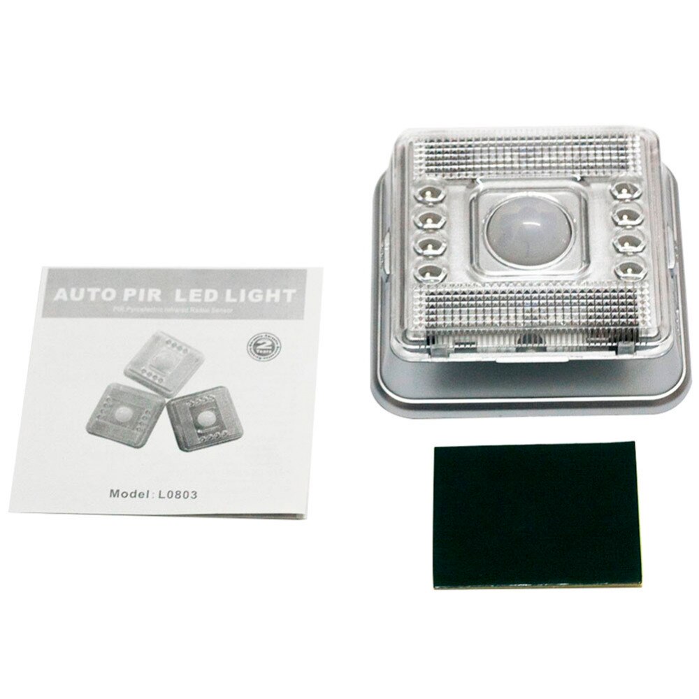 LightInBox PIR Auto Sensor Wireless Lights LED Infrare Sensor Night Light Motion Detector Night Light Lamp