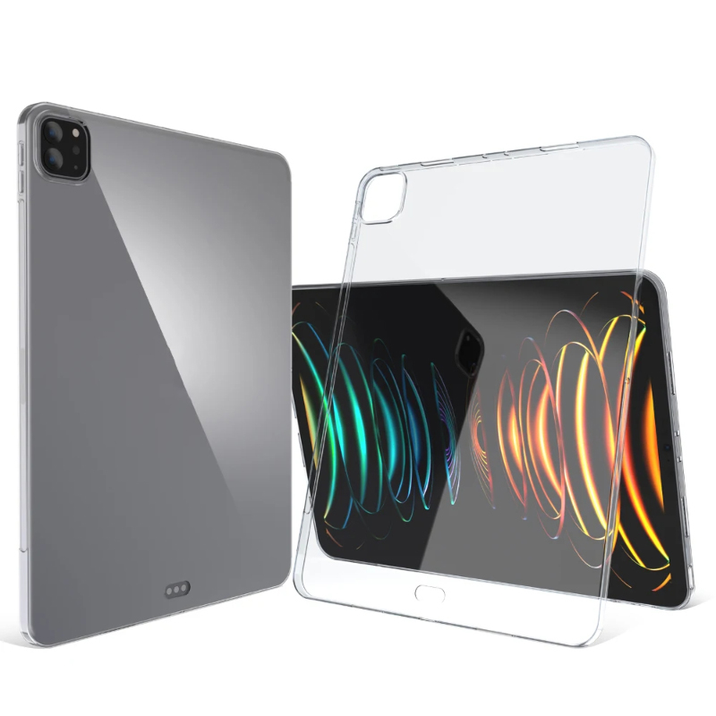 Soft Silicone Case For Apple iPad Pro 12.9 inch 6th 5th 4th 3th generation Flexible Transparent Cover Bumper