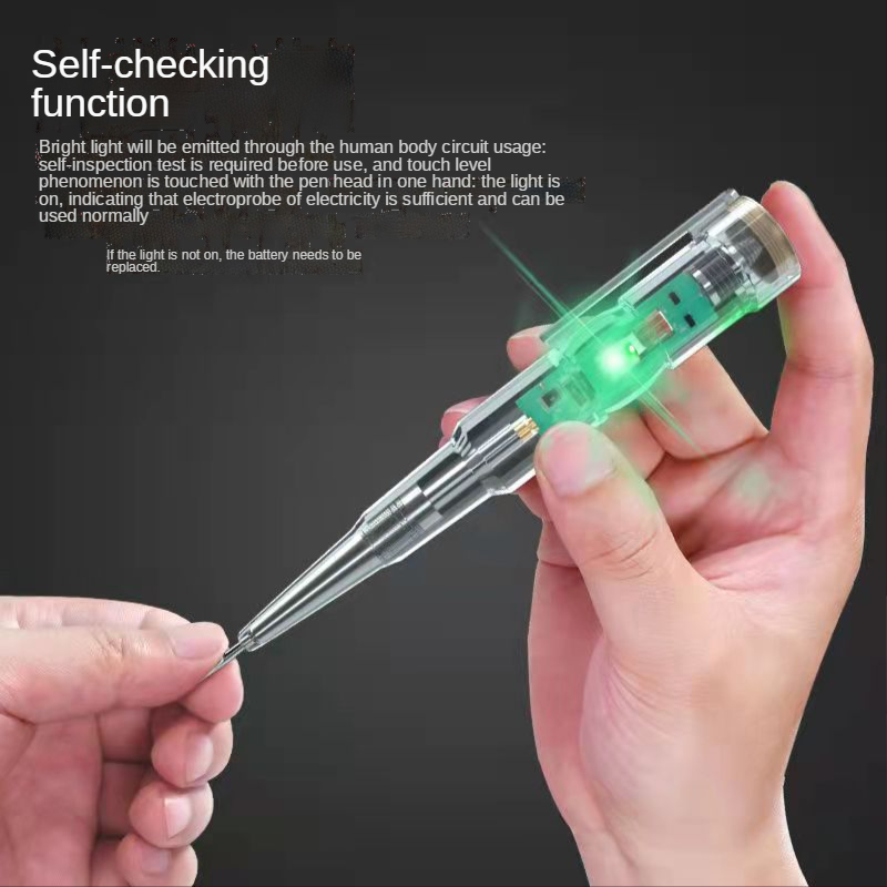 Test Electric Pen Highlights Japan Imported Electric Pen Electrician Special 2022 Electric Test Pen To Detect On-Off Zero