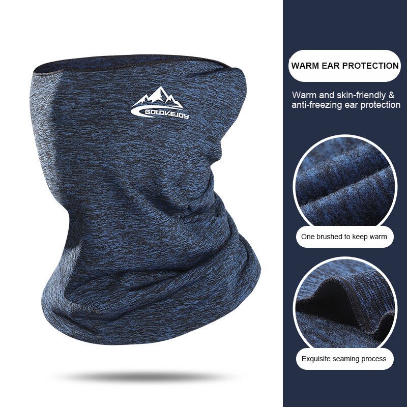 Varm vinter svart bandana huvud täcka hals huvudband cykling fiske balaclava mask halsduk multifunktionella utomhus huvudbonader