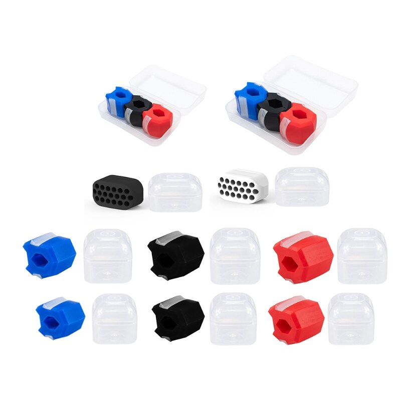 Jaw Exerciser with box - Define Your Jawline, Chisel Your Jaw Exercise Face and Neck-Trainer for Double Chin