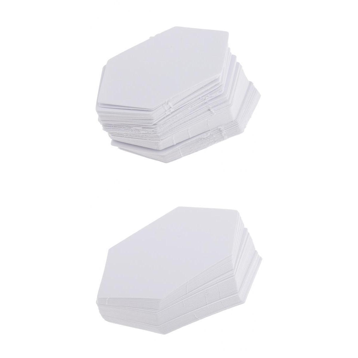 200 Pieces Hexagon Paper Quilting Templates English Paper Piecing Patchwork Template 4.2/7.9cm